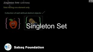 Singleton Set