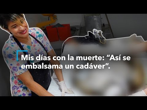 El arte de embalsamar: Trabaja con muertos