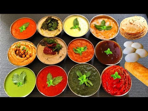 अगर घरपर सब्जी ख़तम हो तो 12 तरह की उपयोगी चटनियाँ इतनी लज़ीज़ सब्जी भूलजाओगे | 12 Types of Chutneys
