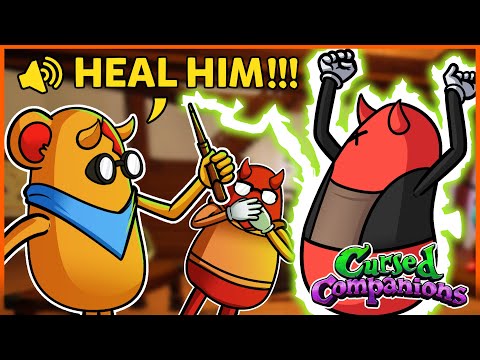 WE CONTROL THIS GAME WITH OUR VOICE?!?! [CURSED COMPANIONS]