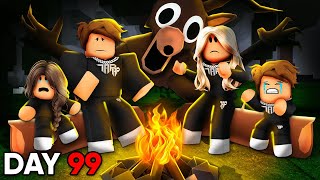 I Survived 99 NIGHTS in the FOREST With My Family..