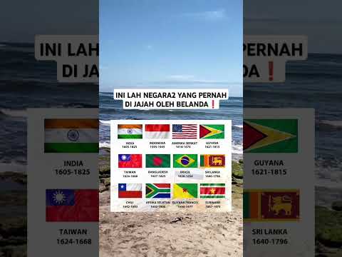 DAFTAR NEGARA YANG PERNAH DI JAJAH OLEH BELANDA
