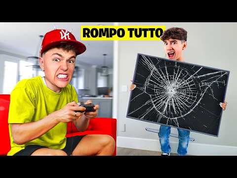 ROMPO TUTTA la VILLA THE BOOYZ perchè PERDO su FORTNITE! *arrabbiato*