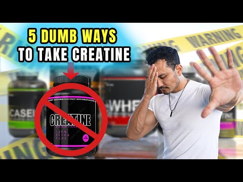 5 DUMB WAYS TO TAKE CREATINE- KILLING YOUR MUSCLE (भूल कर भी मत करना यह)