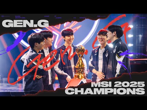 MSI 2025 챔피언, Gen.G