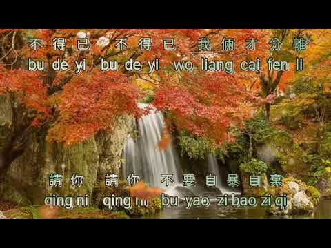 You shi xi yu {又是細雨} karaoke no vocal male 男版伴奏