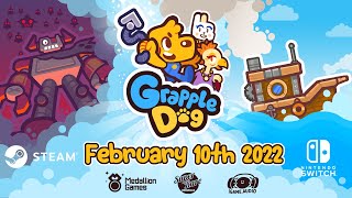 Super Rare\'s First Published Game, Grapple Dog, Comes Out Soon