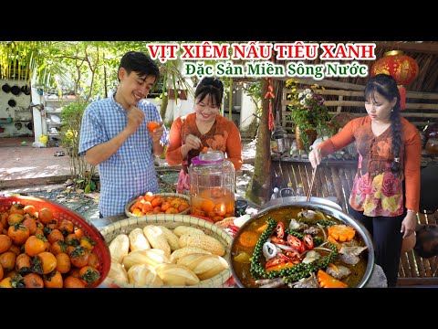 Mang Đặc Sản Đà Lạt Về Cho Cha Mẹ • VỊT XIÊM NẤU TIÊU XANH Bánh Mì Ăn • Toàn Miền Tây 658