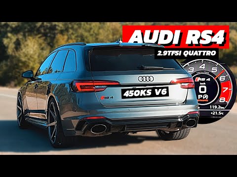 AUDI RS4 sa 180.000km KAO NOV! 450KS V6 QUATTRO