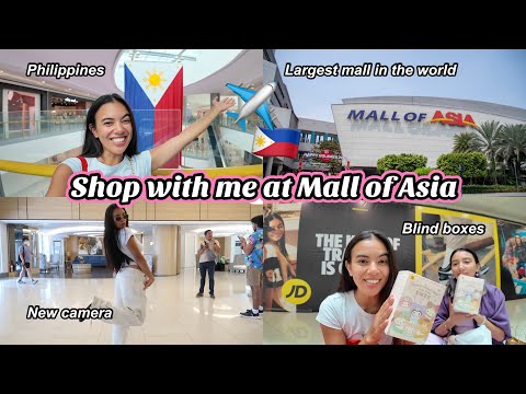 PHILIPPINES VLOG PT 2!!🇵🇭 Shop with me, Mall of Asia & Whitefox Haul