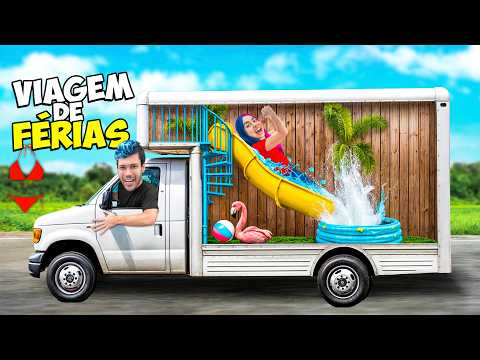 FIZEMOS uma VIAGEM de FÉRIAS!