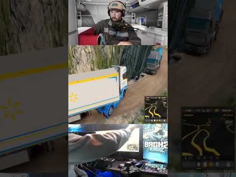 No way this Walmart driver turns around #shorts #gaming #viral #trending #ets2