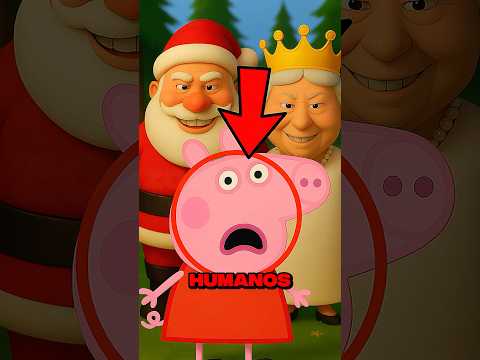 ¿Donde están los humanos en Peppa Pig?