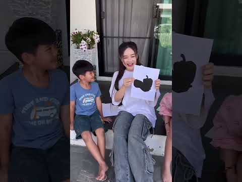 โอโซนทายเงาภาพกับพี่กระแต #มดออย #กระแตแปดหลอด