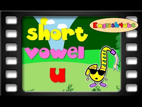 Short Vowels / Short Vowel Letter u / English4abc / Phonics song - YouTube