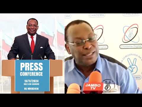 TAMKO LA CHADEMA UCHAGUZI SERIKALI ZA MITAA/FREEMAN MBOWE AFUNGUKA MBELE YA WANAHABARI