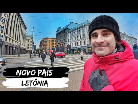 CHEGAMOS À LETÔNIA | Aqui passamos o Ano Novo!