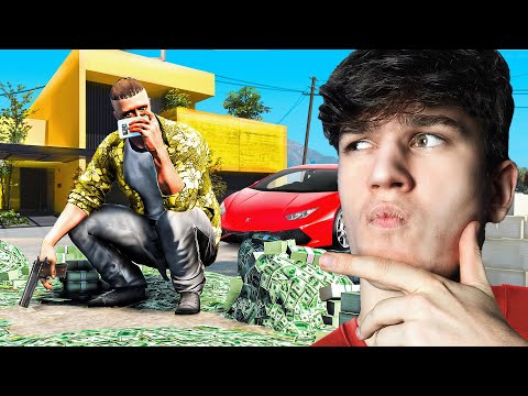 OD ZERA do MILIONERA w GTA V - JESTEM W GANGU!💀3/4