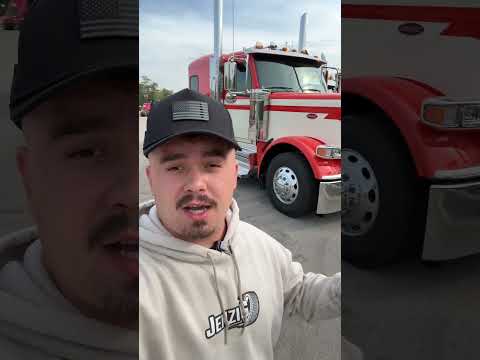 At the peterbilt dealership #truckdriver #peterbilt #peterbilt589 #peterbilt389 #semitruck