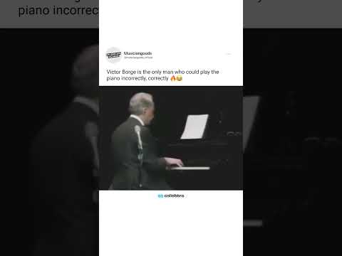 Victor Borge was a one-of-a-kind entertainer 🎹 #piano #comedy #funny #entertainment #classical