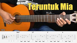 Teruntuk Mia - Nuh... - Fingerstyle Guitar Tutorial + TAB & Lyrics