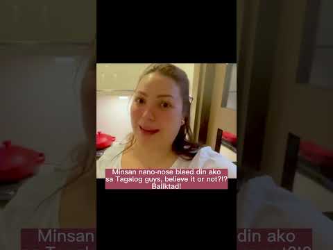 KC Concepcion nose bleed sa Tagalog 😅😳🤪 #shorts #kcconcepcion