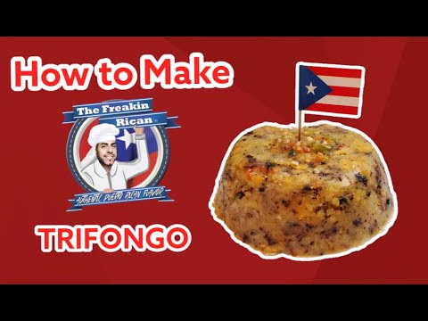 How to Make Puerto Rican Trifongo (Very Easy)