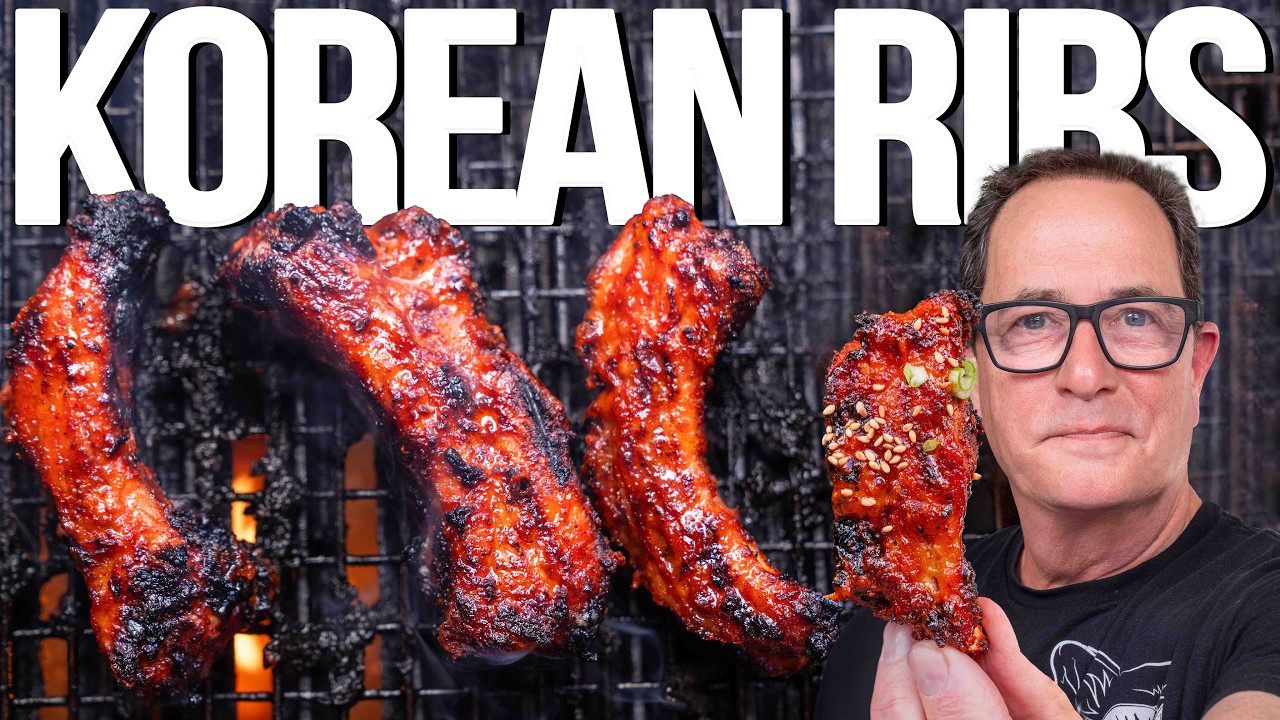 Korean bbq pork ribs at home (wow) - sam the cooking guy
