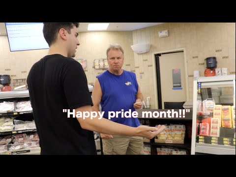 Telling People Happy Pride Month!