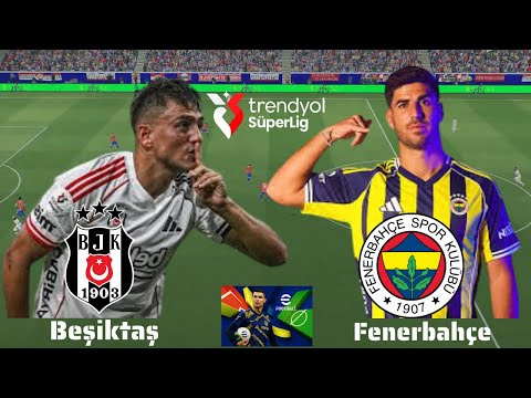 🔴  Beşiktaş - Fenerbahçe | Süper Lig  11.Hafta|  E-Footbal 2026 | Türkçe Spiker |