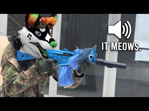 Furry Brings his MEOWING Gun to Airsoft Game... 🤦🏼‍♂️