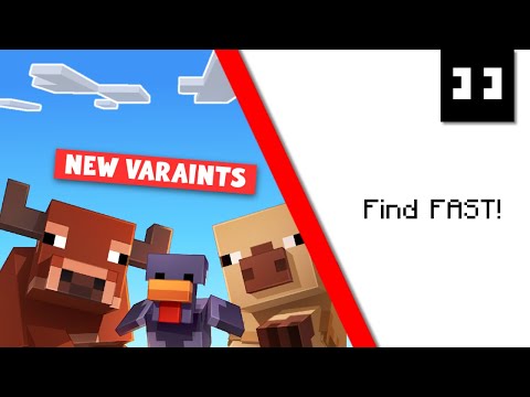 How to get ALL NEW Mob Variants in Minecraft (FAST)
