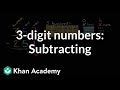 Subtracting 3-Digit Numbers Without Regrouping