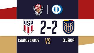 Estados Unidos vs Ecuador / Primera Fase