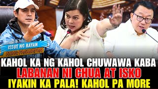 CONG. JOEL CHUA UMIYAK AT TUMAHOL-TAHOL NA KAY ISKO! SARA BUMWELTA NA DIN!
