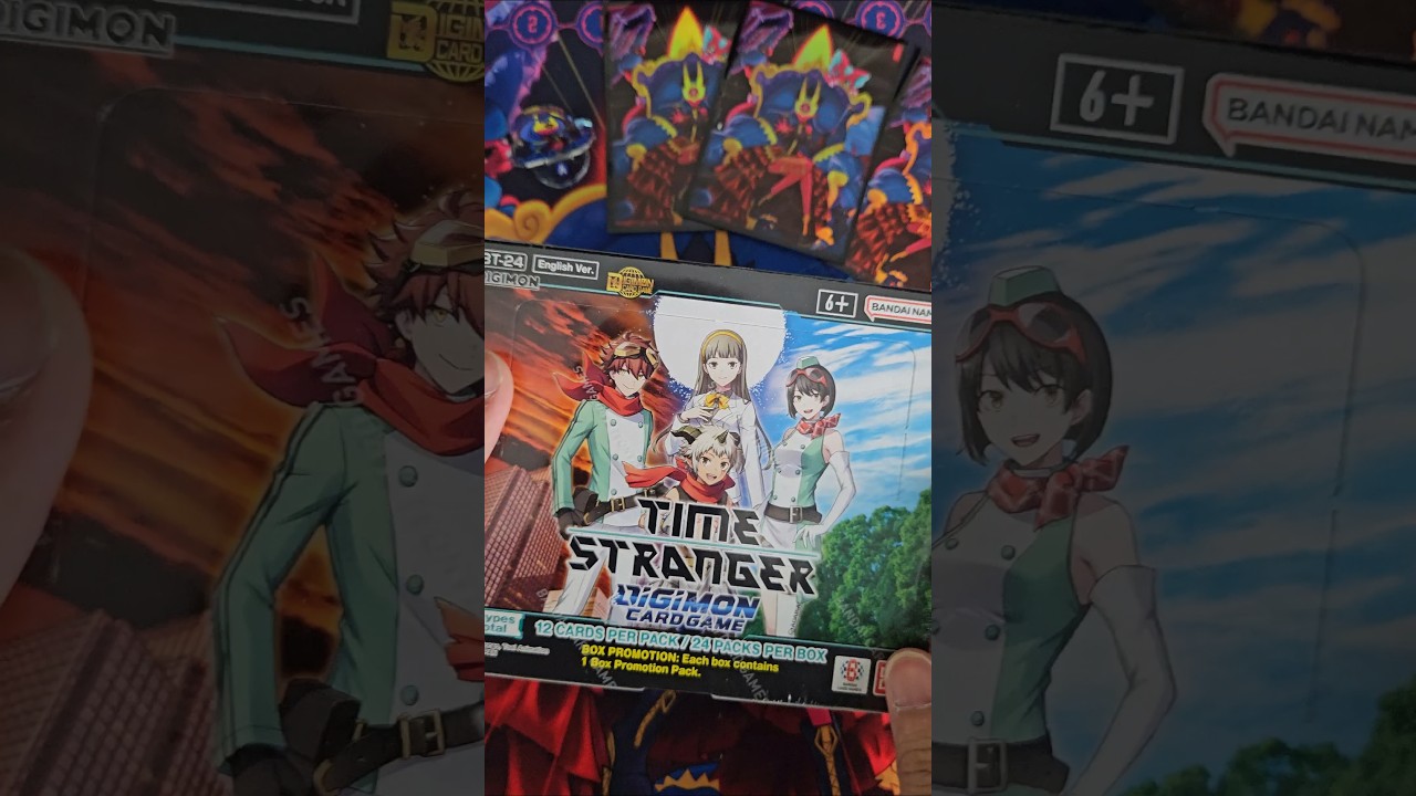 Opening a BT24 Time Stranger Booster Box before the time RUNS OUT!!! | Digimon Card Game TCG