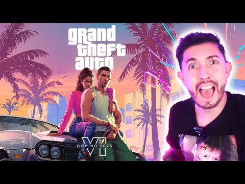 REACCIONANDO AL TRAILER DE GTA 6 (filtración, oficial)