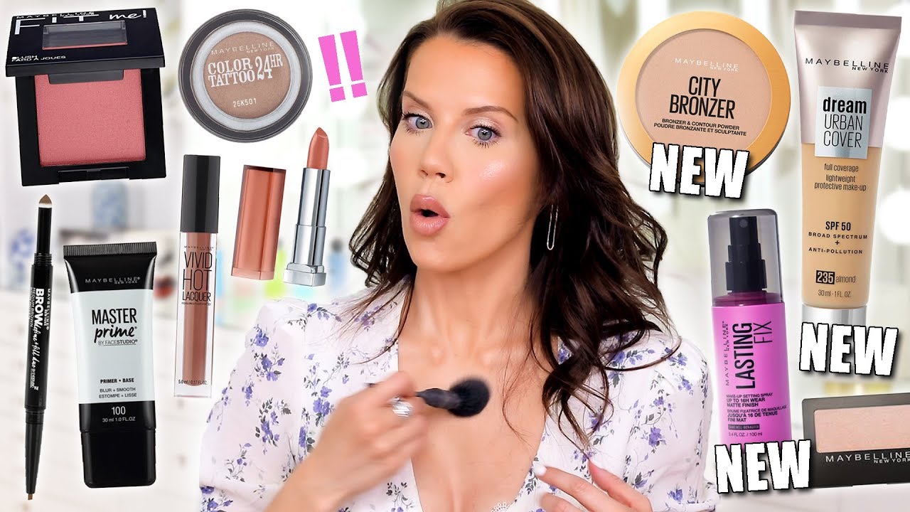 #1 FULL FACE of NEW DRUGSTORE MAKEUP Tested