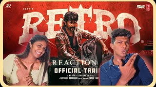 Retro Trailer Reaction | Suriya | Pooja Hegde | Karthik Subbaraj | Santhosh Narayanan | ODYREACTION