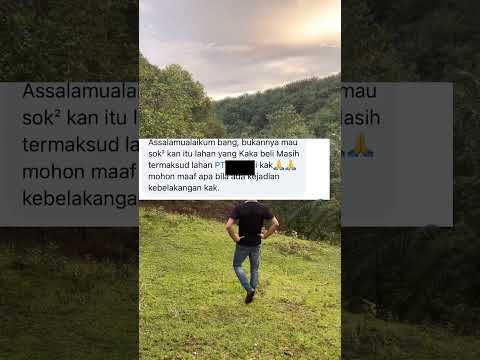 Ternyata kebun yang saya beli ini bermasalah geng