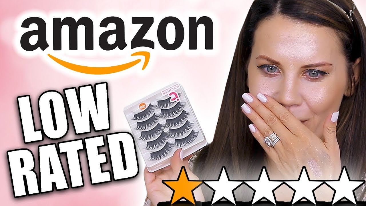 TESTING LOW-RATED AMAZON MAKEUP