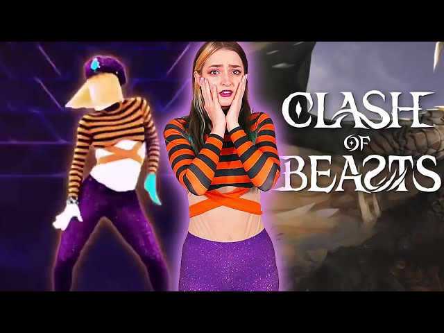 Getting stuck in Clash of Beasts as a Just Dance coach!!