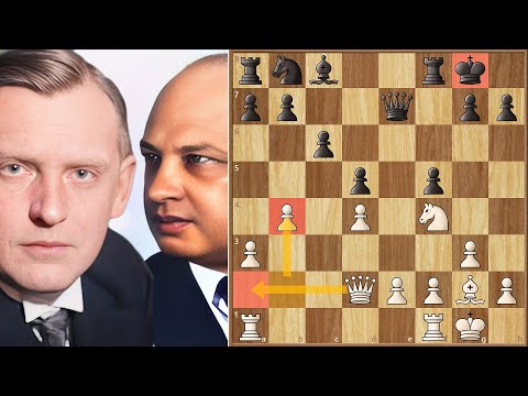 "His Games Are A Work of Art!" || Alekhine vs Tartakower || San Remo (1930)