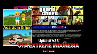Rilis! GTA Extreme Indonesia V33 Full Mod Upin & Ipin