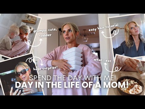 I was not expecting this surprise! / day in the life of a mom of 2