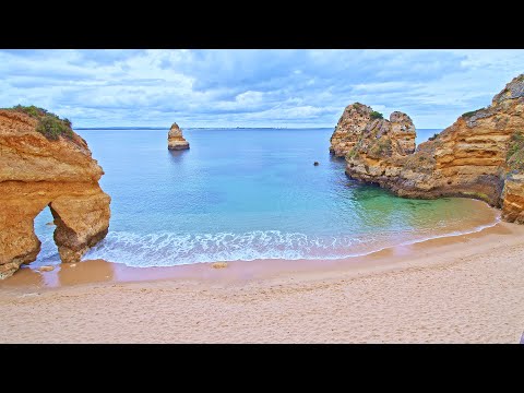 Most Satisfying Ocean Sounds On A Perfect Beach, Sleep, Meditation, Study, Virtual Vacation in 4K