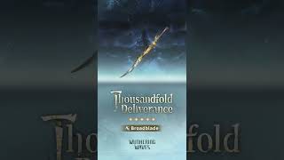 New 5-Star Weapon "Thousandfold Deliverance" Coming Soon