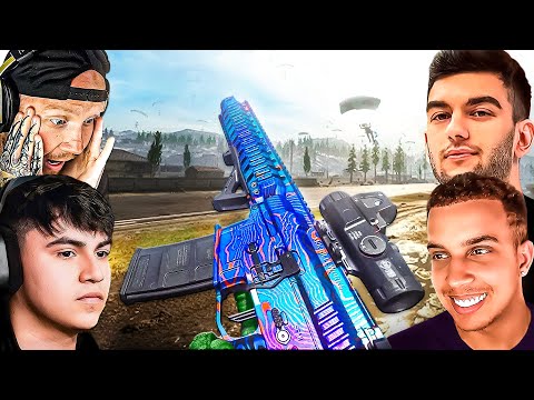 Reacting to Warzone Streamers in Verdansk!