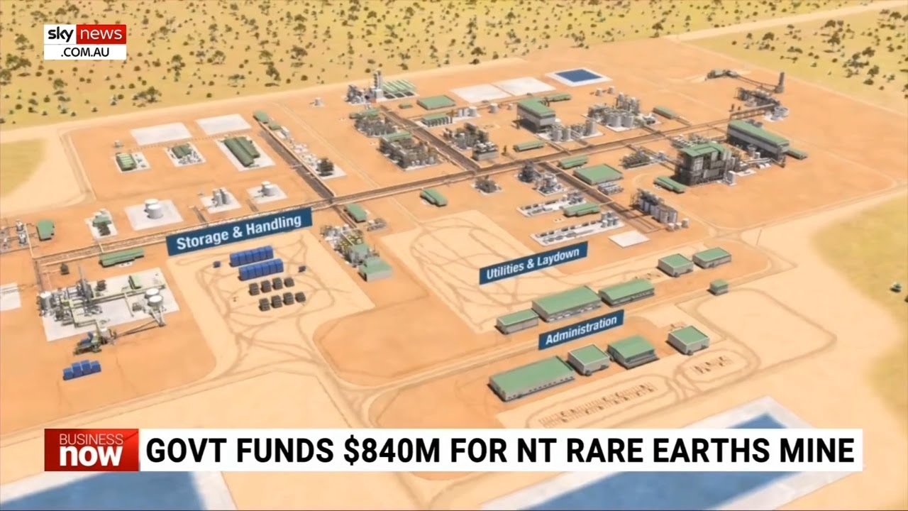 Government invests 0 million into rare earth mine project in Central Aust