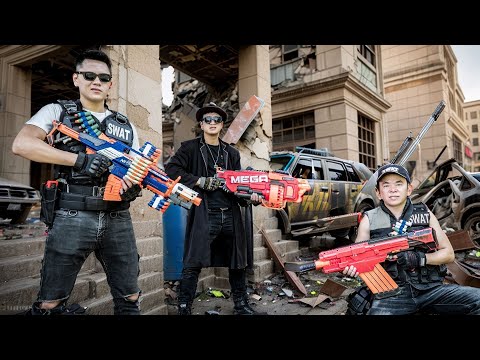 LTT Nerf War : SEAL X Explosive Nerf Guns Mission Fight Crime to Save the World!